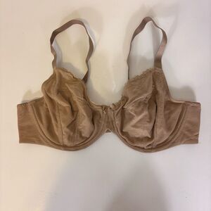 Chantelle Nude Textured Unlined Bra 38D